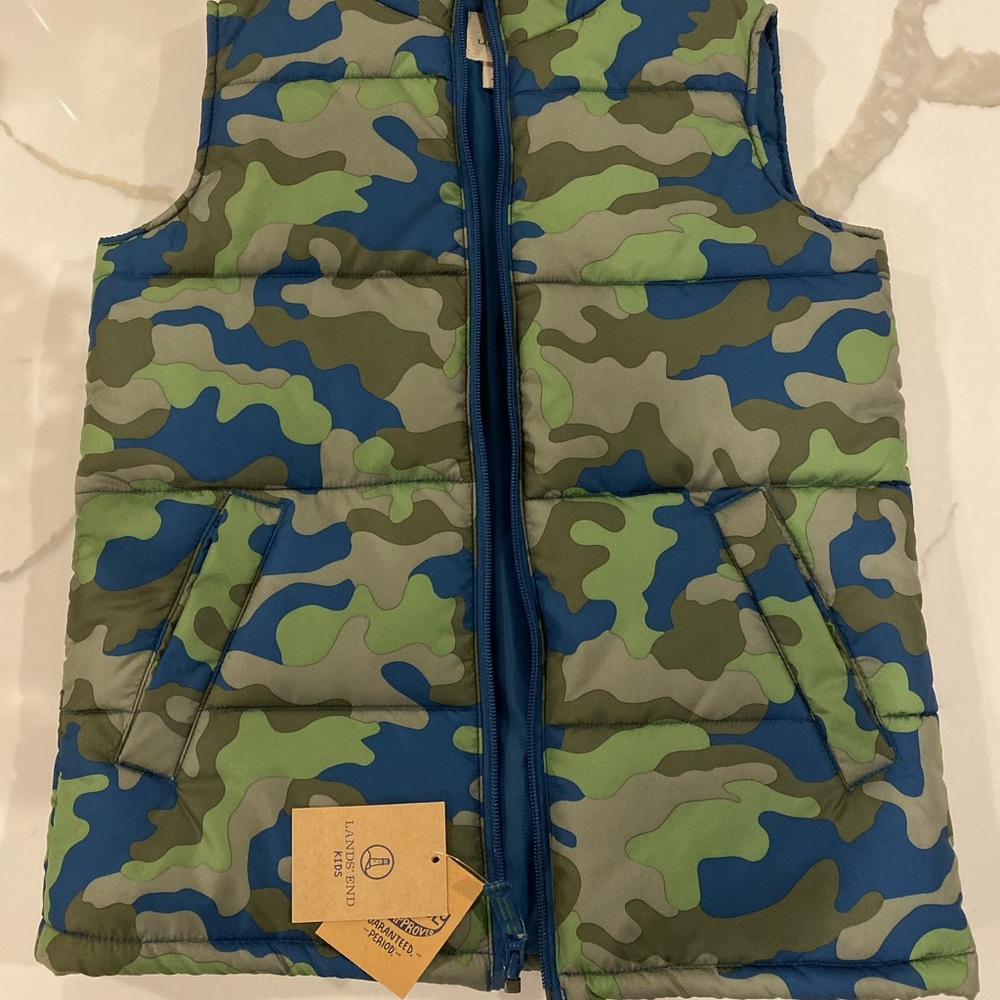 NEW Lands’ End Boys Vest